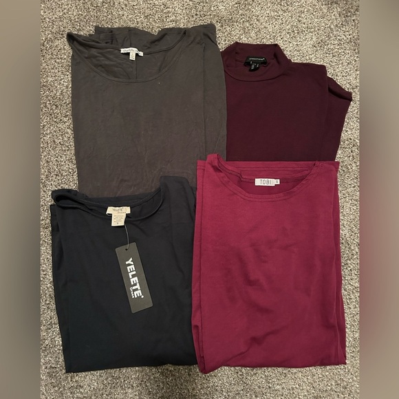 Cotton long sleeve dress bundle size small - Picture 1 of 4